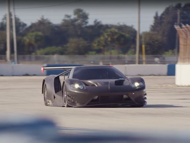 Невероятный 2017 Ford GT в новом видео